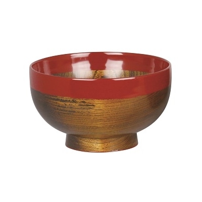 川連漆器　布張汁椀[H2-5601]