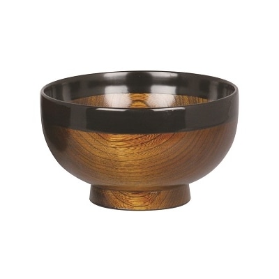 川連漆器　布張汁椀[H2-5601]