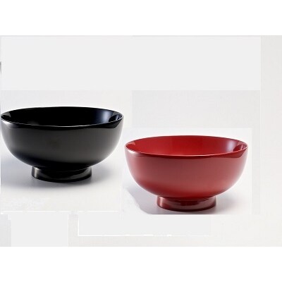 	川連漆器　燻椀　IBURIWANCO　三九椀夫婦うどんセット(H5402)