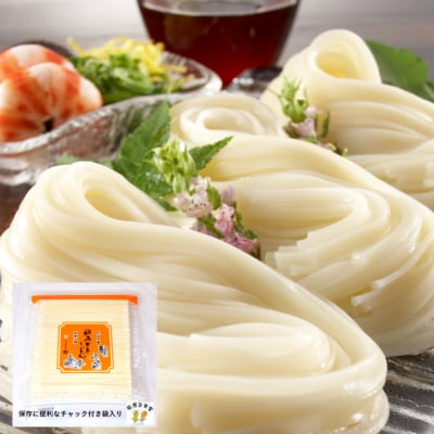 稲庭古来うどん　2,400gチャック付・つゆ付[B5-1403]