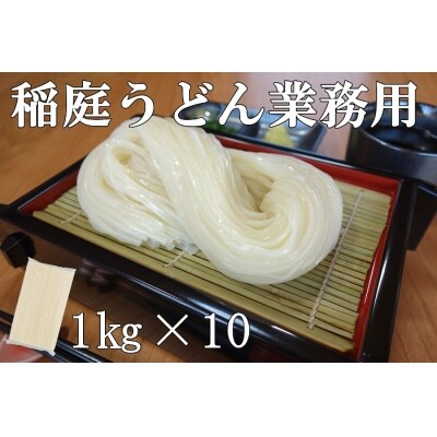 稲庭うどん　業務用1kg×10袋[D0201]