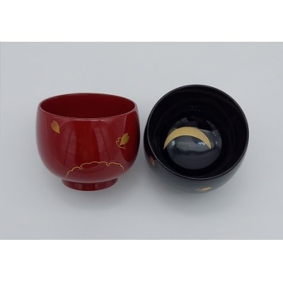 ぐいのみ雪月花ペア[B6-5701]