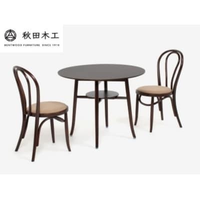 【秋田木工】ダイニングチェア「No.16B-OU」【愛され続ける曲線美】[E7403]