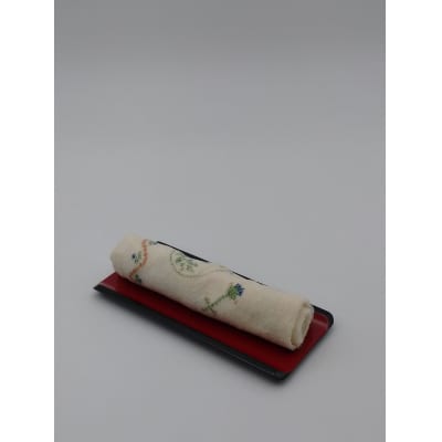 川連漆器　受け皿2枚組[B1-5301]