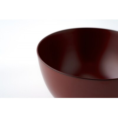 川連漆器　大椀(朱)[C6-6302]