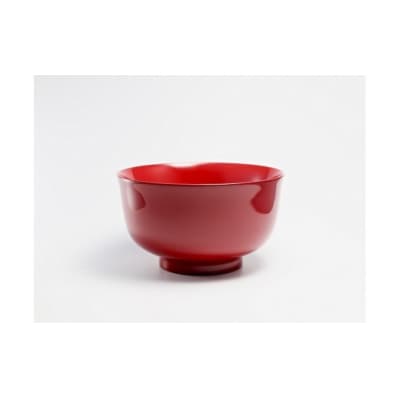 川連漆器　燻椀　夫婦小丼　すべらない箸セット[N2-5401]