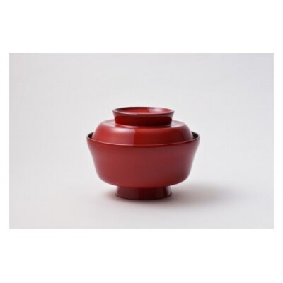 川連漆器　たなごころ　汁椀　小皿セット[B5-5402]