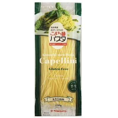 こまち麺パスタ カッペリーニ 250g 10袋セット[B15-15502]
