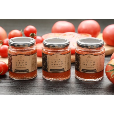 濃厚芳醇とろけるトマトケチャップ 3本 (180g×3)