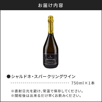 【OcciGabi Winery】シャルドネ・スパークリング・ワイン_Y012-0089