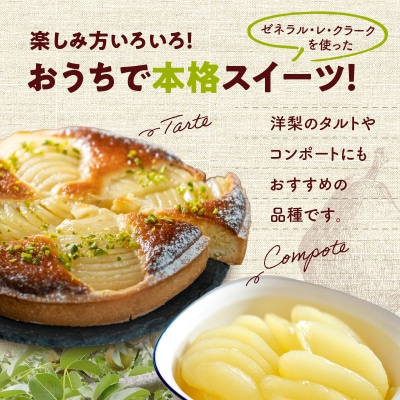 【先行受付:2026年10中旬以降発送分】洋梨(ゼネラル・レ・クラーク) 5kg_Y010-0654