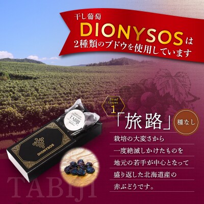 【ギフトボックス】余市産完全無添加干し葡萄DIONYSOS 6箱セット_Y050-0029