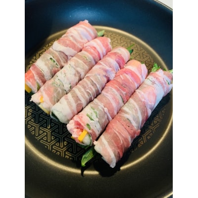 【北島麦豚】料理好きにはたまらないバラブロック 4kg_Y049-0041