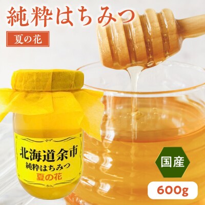 純粋 はちみつ 夏の花 600g 国産_Y057-0015