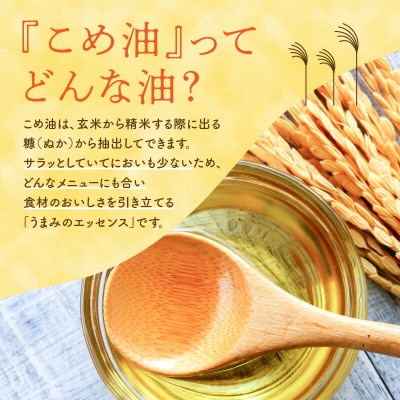 【1箱】ホクレン北海道コメ油(600g×6本)【隔月定期便6回】_Y010-0251