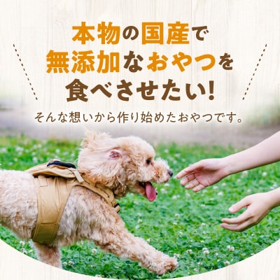 お散歩のお供　犬・猫用おやつ　北海道産無添加小分けパック　ジャーキー4種類×各2_Y078-0005