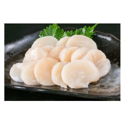 【緊急支援品】北海道産 ほたて貝柱 500g 4Sサイズ_Y038-0083
