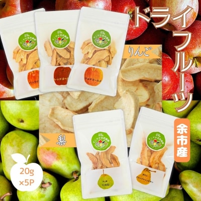 【余市産】すこやか自然農園「ドライフルーツ」セット_Y034-0069