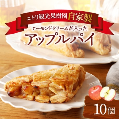 ニトリ果樹園 自家製 アップルパイ 10個_Y074-0092