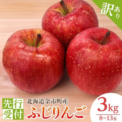 【2025年11月下旬以降発送】訳あり りんご(ふじ)3kg_Y010-0353