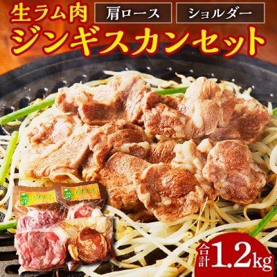 生ラム肩ロース300g、生ラムショルダー300g、ラムショルダーロール600g_Y109-0006