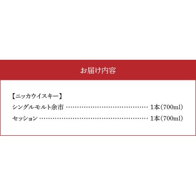 【先行受付】ニッカウヰスキーの聖地「シングルモルト余市&セッション」セット_Y090-0039-01