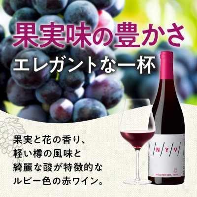 北海道限定 N・Y・V余市ピノ・ノワール2022 750ml 1本_Y090-0037