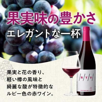 北海道限定 N・Y・V余市ピノ・ノワール2022 750ml 1本_Y090-0037