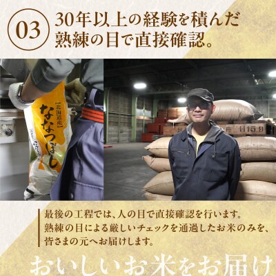 【10営業日以内発送】北海道産 ななつぼし 10kg 精米 お米 令和7年 即納_Y138-0031