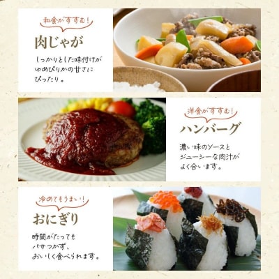 (無洗米2合)ホクレンゆめぴりか【定期便3回】_Y010-0469