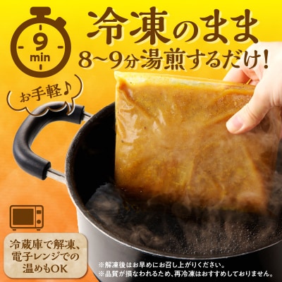 【ナン付き!】とろとろポークのスープカレー4食セット_Y130-0005