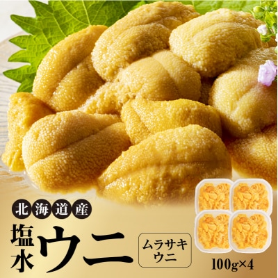 北海道産 塩水ウニ(ムラサキ)400g_Y038-0145