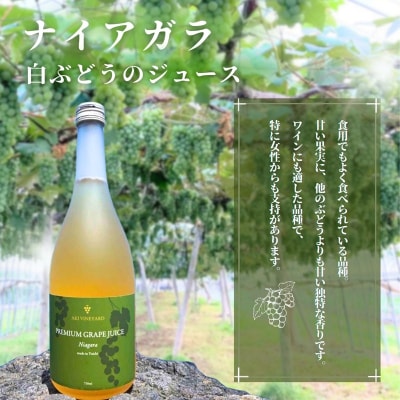 無添加 100%ストレート ぶどうジュース 710ml ナイアガラ 安芸農園_Y067-0150