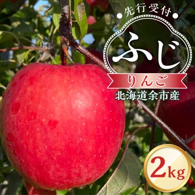 【先行受付:2026年12月上旬より発送】りんご(ふじ)2kg_Y103-0077
