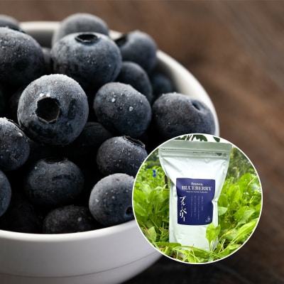 【余市産】冷凍ブルーベリー 残留農薬検査済み 2025年収穫_ Y155-0001