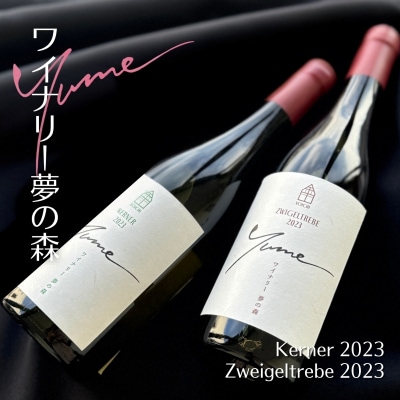 数量限定】余市「ワイナリー夢の森」ワイン2本セット_Y034-0115
