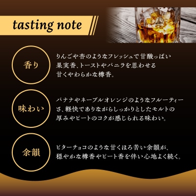 ニッカウヰスキーの聖地 余市町ふるさと納税「竹鶴ピュアモルト」1本_Y090-0052