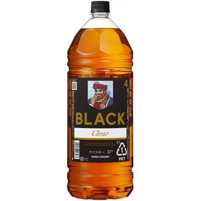 ニッカウヰスキーの聖地 余市町ふるさと納税「ブラックニッカクリア 4L」1本_Y090-0057