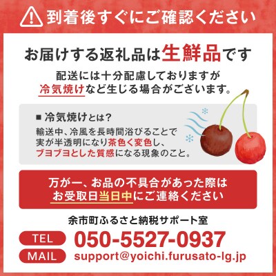 2026年7月上旬発送　砂川果樹園が贈る直送さくらんぼ 佐藤錦 2kg箱_Y033-0039