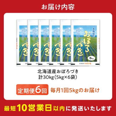 令和7年産 北海道産 おぼろづき 5kg【定期便6回】_Y138-0037