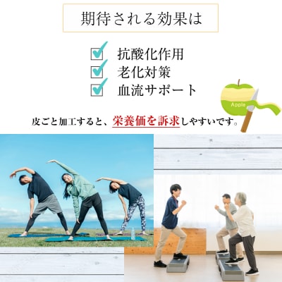 北海道余市産ドライりんご 5種類セット_Y161-0001