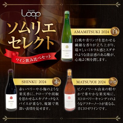 Yoichi LOOP ソムリエセレクト 余市町産ワイン 3本セット_Y055-0104