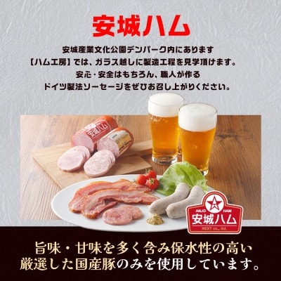 「贅沢11種類」ソーセージ食べ比べセット 11種 計990g (豚肉を楽しむ) 安城ハム