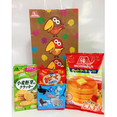 おいしく　たのしく　すこやかに　【森永製菓菓子食品3点セット】