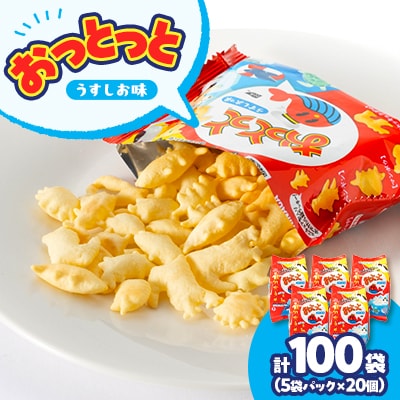 5袋おっとっと《うすしお味》　20個
