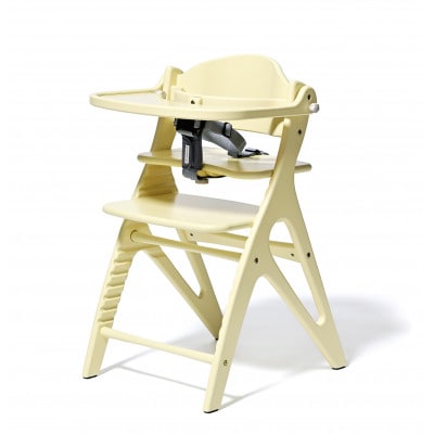 yamatoyaベビーチェア　アッフルソルベチェア　レモン　セーフティチェアベルト付き