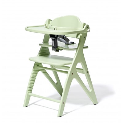 yamatoyaベビーチェア　アッフルソルベチェア　マスカット　セーフティチェアベルト付き