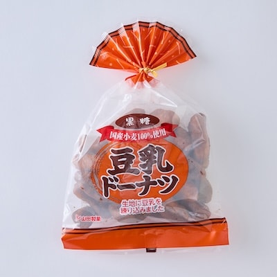 巾着豆乳ドーナツ 黒糖 160g×12袋