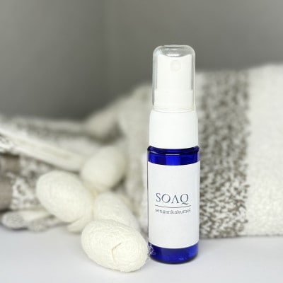 SOAK/M　肌に優しいシルク配合のふきとり石鹸水ミストタイプ　20mL