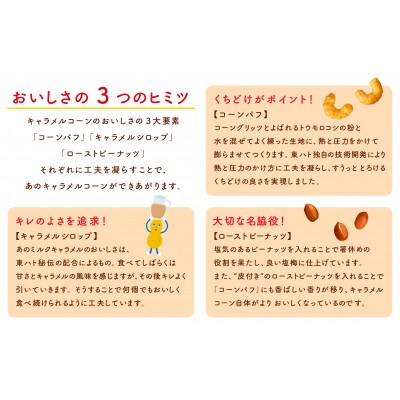 東ハト　アーモンドキャラメルコーン　60g×12個